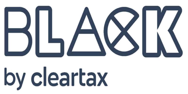 Black By Cleartax Device mark 4976642 Trademark