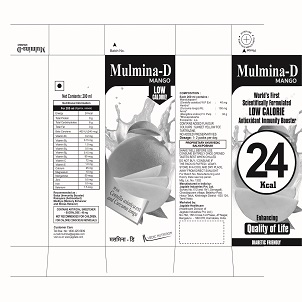 Mulmina-d Mango (device) Device mark 4996969 Trademark