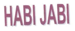 Habi Jabi Device mark 2008105 Trademark