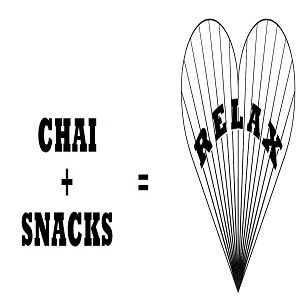 Chai + Snacks = Relax Device mark 5301459 Trademark
