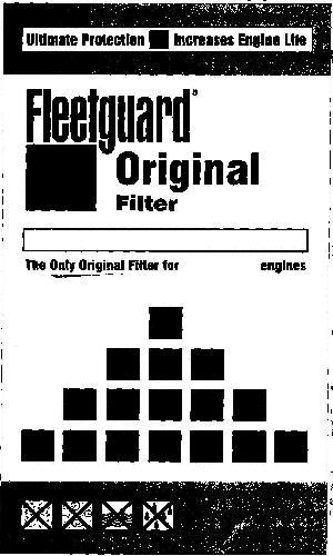 Fleetguard Original Filter (label) Device mark 1199341 Trademark