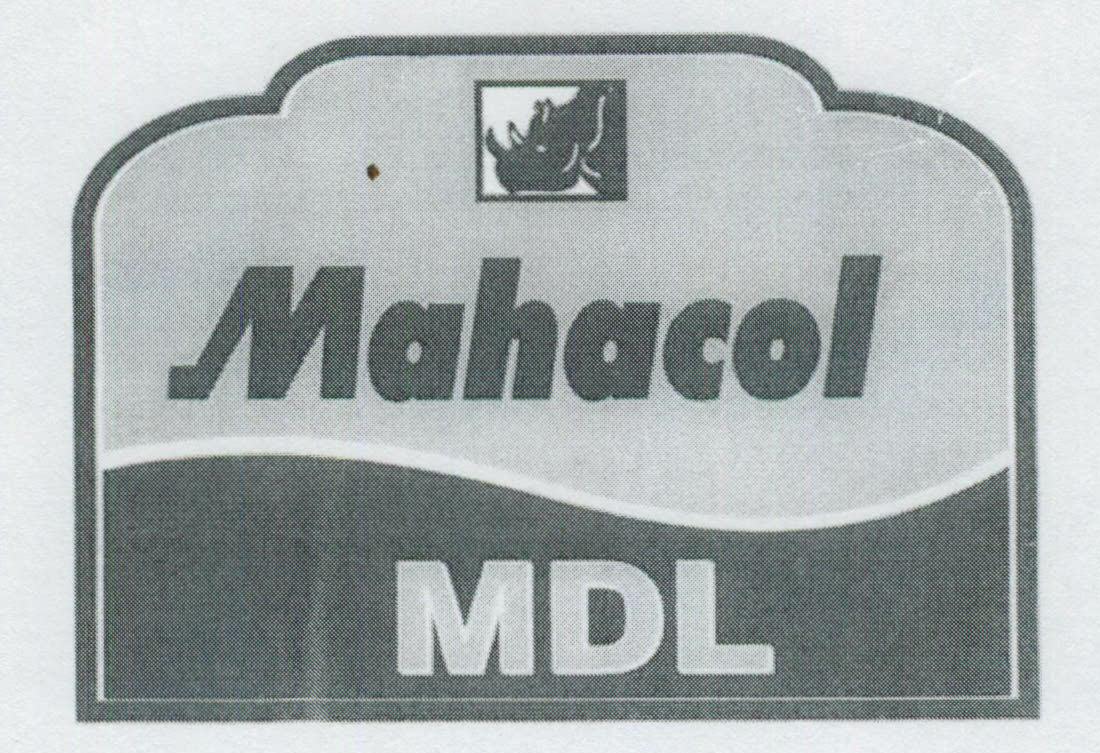 Mahacol Mdl (label) Device mark 1394431 Trademark
