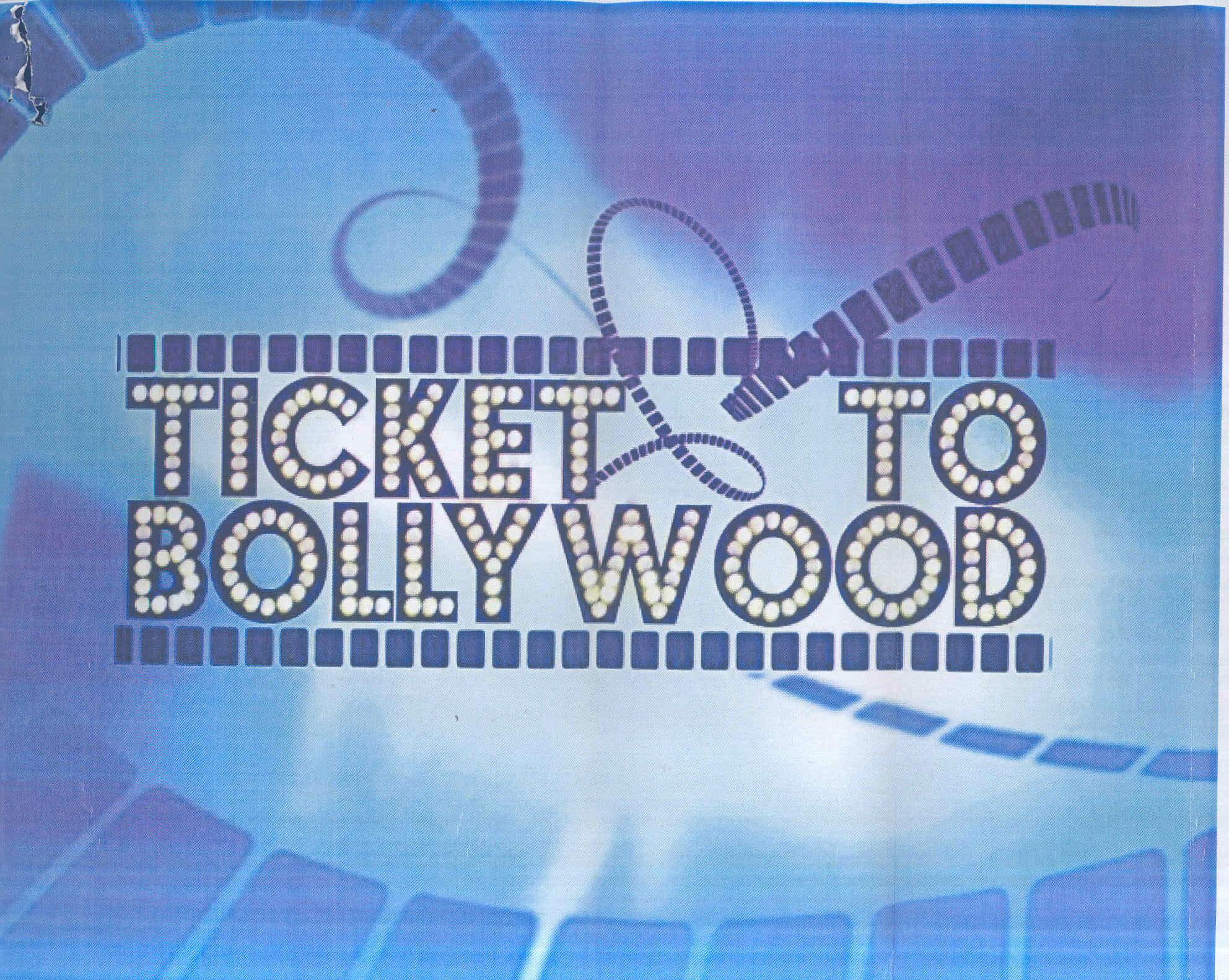 Ticket To Bollywood (label) Device mark 1685671 Trademark