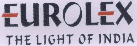 Eurolex The Light Of India With Label Device mark 1691841 Trademark