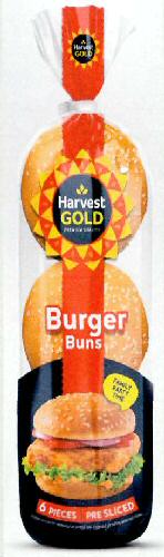 Harvest Gold Burger Buns Device mark 5273231 Trademark