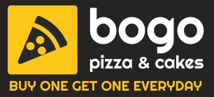 Bogo Pizza & Cakes Device mark 5343261 Trademark