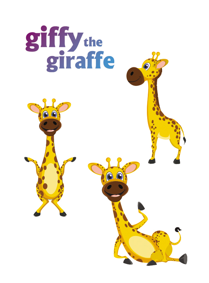 Giffy The Giraffe (with Device Of Baby Giraffe) Device mark 5358521 Trademark