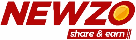Newzo With Tagline Share And Earn (label) Device mark 5434441 Trademark