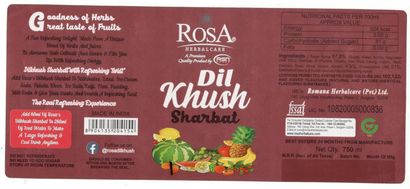 Rosa Dil Khush Device mark 5450411 Trademark