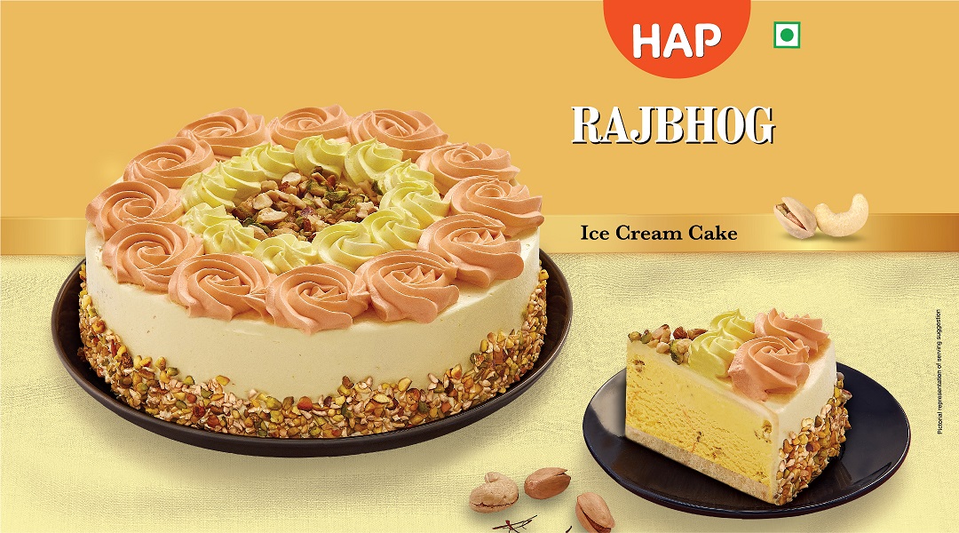 Hap Rajbhog Ice Cream Cake Device mark 5513901 Trademark