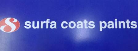 Surfa Coats Paints (label) Device mark 5541651 Trademark