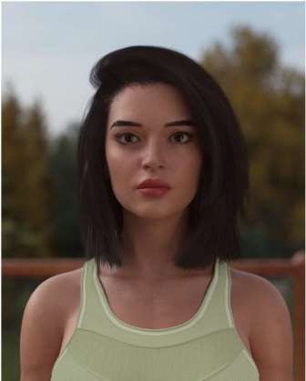 Device Of Girl Character Device mark 5563907 Trademark
