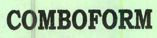 Comboform Device mark 2257827 Trademark