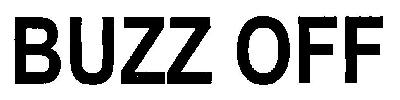 Buzz Off (device) Device mark 2722256 Trademark