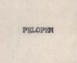 Pelopem Device mark 430825 Trademark