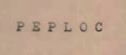 Peploc Device mark 453107 Trademark
