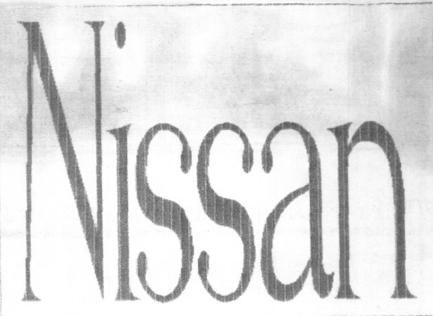 Nissan (label) Device mark 588518 Trademark