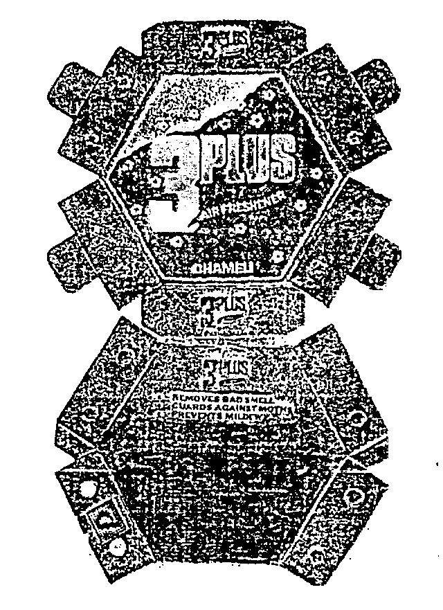 3 Plus Air Fresh Device mark 593923 Trademark