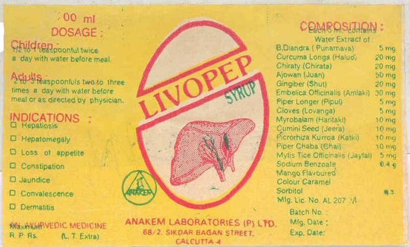 Livopep Device mark 640053 Trademark