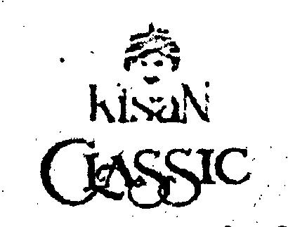 Kisan Classic (de. Of Farmer's Head) (label) Device mark 642668 Trademark
