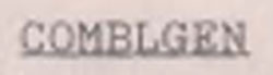 Comblgen Device mark 642925 Trademark