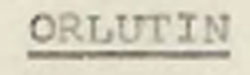 Orlutin Device mark 642927 Trademark