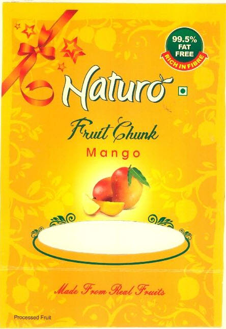 Naturo Fruit Chunk Mango Device mark 2429833 Trademark