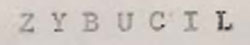 Z Y B U C I L Device mark 658403 Trademark