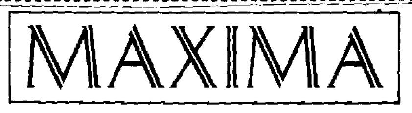 Maxima Device mark 665762 Trademark