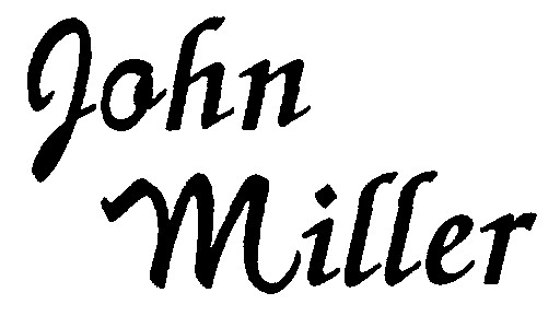 John Miller Device mark 668497 Trademark