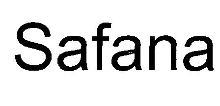 Safana (logo) Device mark 2309085 Trademark