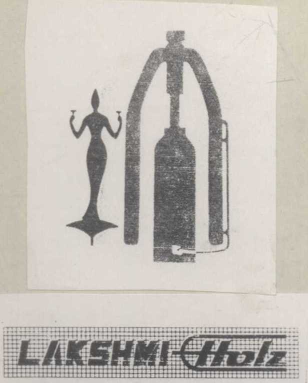 Lakshmi Holz Label Device mark 683072 Trademark