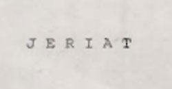 Jeriat Device mark 688824 Trademark
