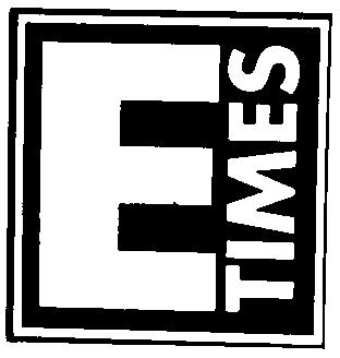 E -times (label) Device mark 689283 Trademark