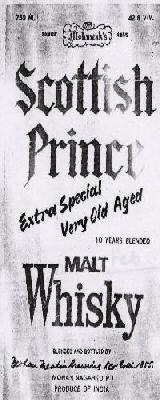 Scottish Price Malt Whisky (label) Device mark 2858648 Trademark