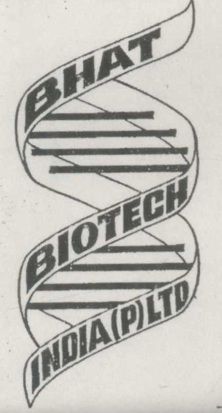 Bhat Biotech India (p) Ltd. Device mark 700963 Trademark