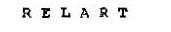 Relart. Device mark 701081 Trademark