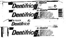 Dentifrice Bi-fluor Device mark 707581 Trademark