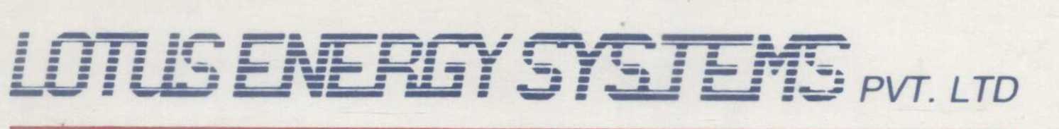 Lotus Energy Systems Pvt. Ltd. Device mark 713487 Trademark