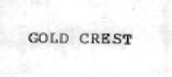 Gold Crest Device mark 740731 Trademark