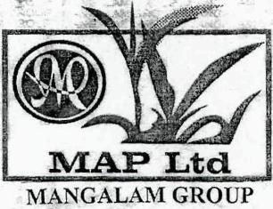 M Map Ltd Mangalam Group Device mark 2461134 Trademark