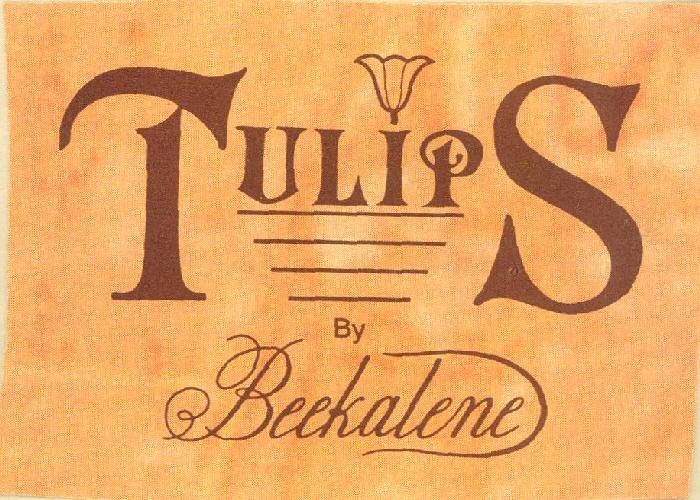 Tulips (label) Device mark 747904 Trademark
