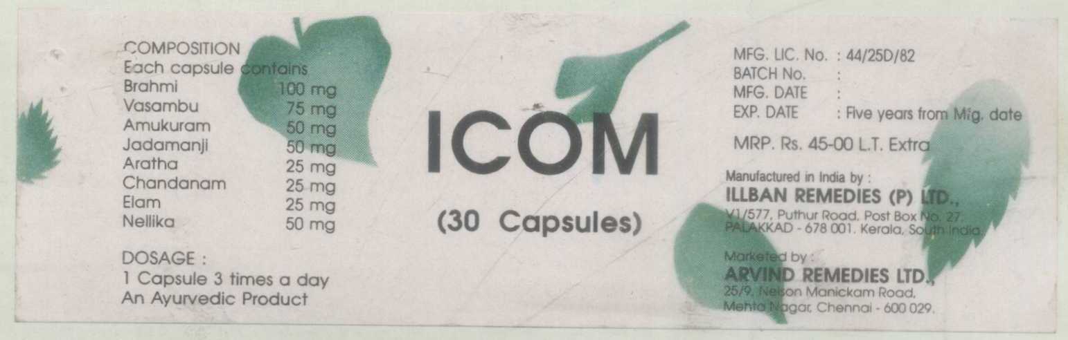 Icom Device mark 758249 Trademark