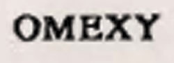 Omexy Device mark 772964 Trademark