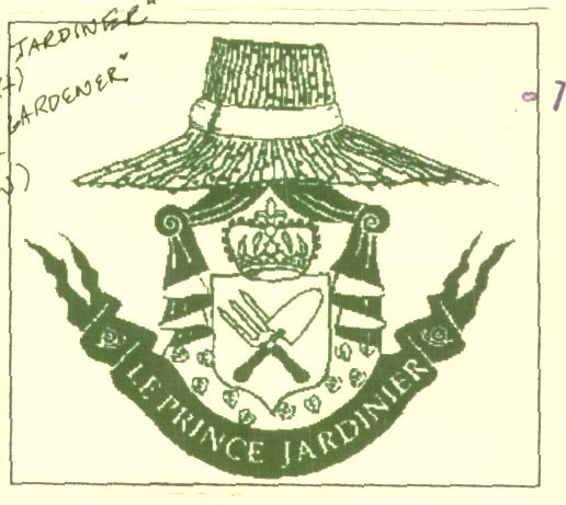 Le Prince Jardinier (device) Device mark 773606 Trademark
