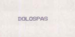 Dolospas Device mark 802652 Trademark