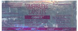 Omez(omeprazole Capsules) Device mark 803630 Trademark