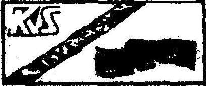 Kvs (label) Device mark 805383 Trademark