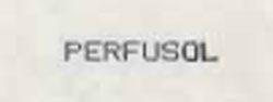 Perfusol Device mark 807186 Trademark