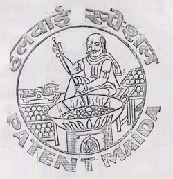 Halwai Special Patent Maida Device mark 819167 Trademark